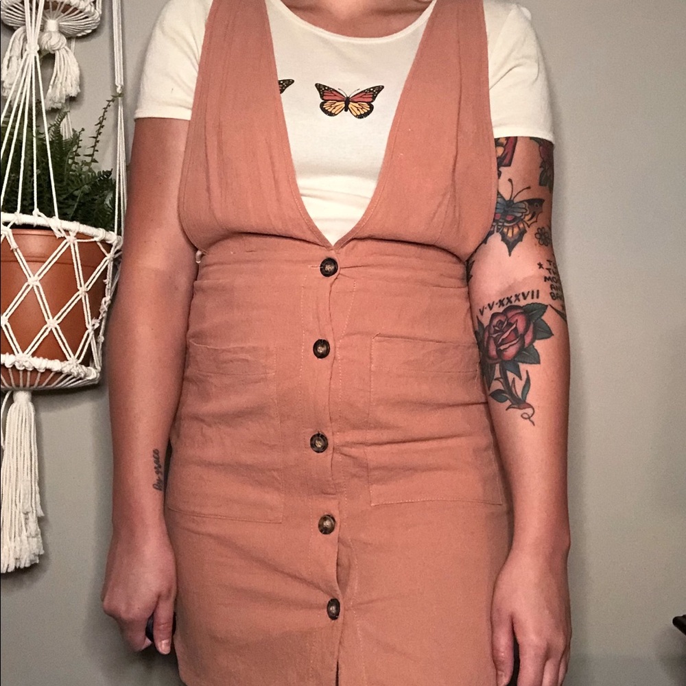 SOLD‼️ SIENNA SKY Button Up Dress - Picture 3 of 4
